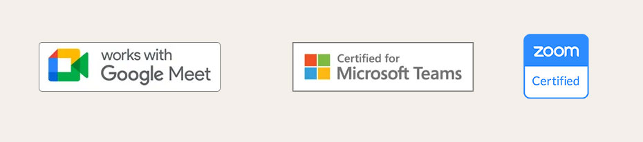 certification google microsoft zoom evolve 40